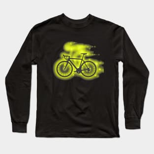 The Spirit of Cycling (yellow) Long Sleeve T-Shirt